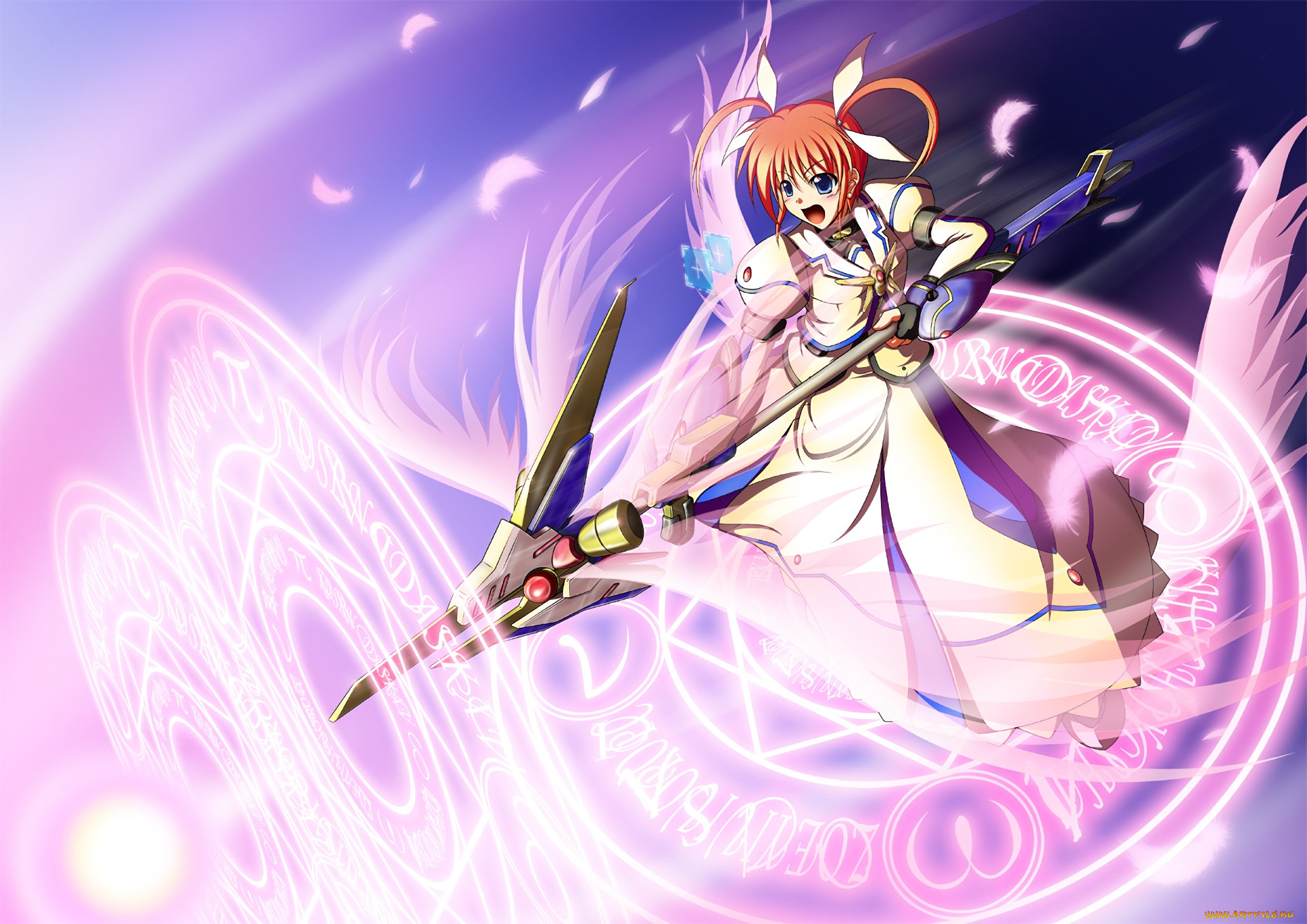 , mahou shoujo lyrical nanoha, , , 